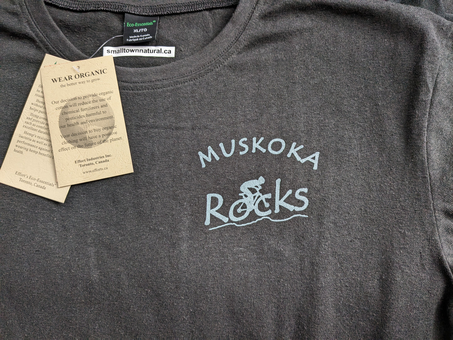 Muskoka Rocks Hemp Long Tail Shirt - Unisex