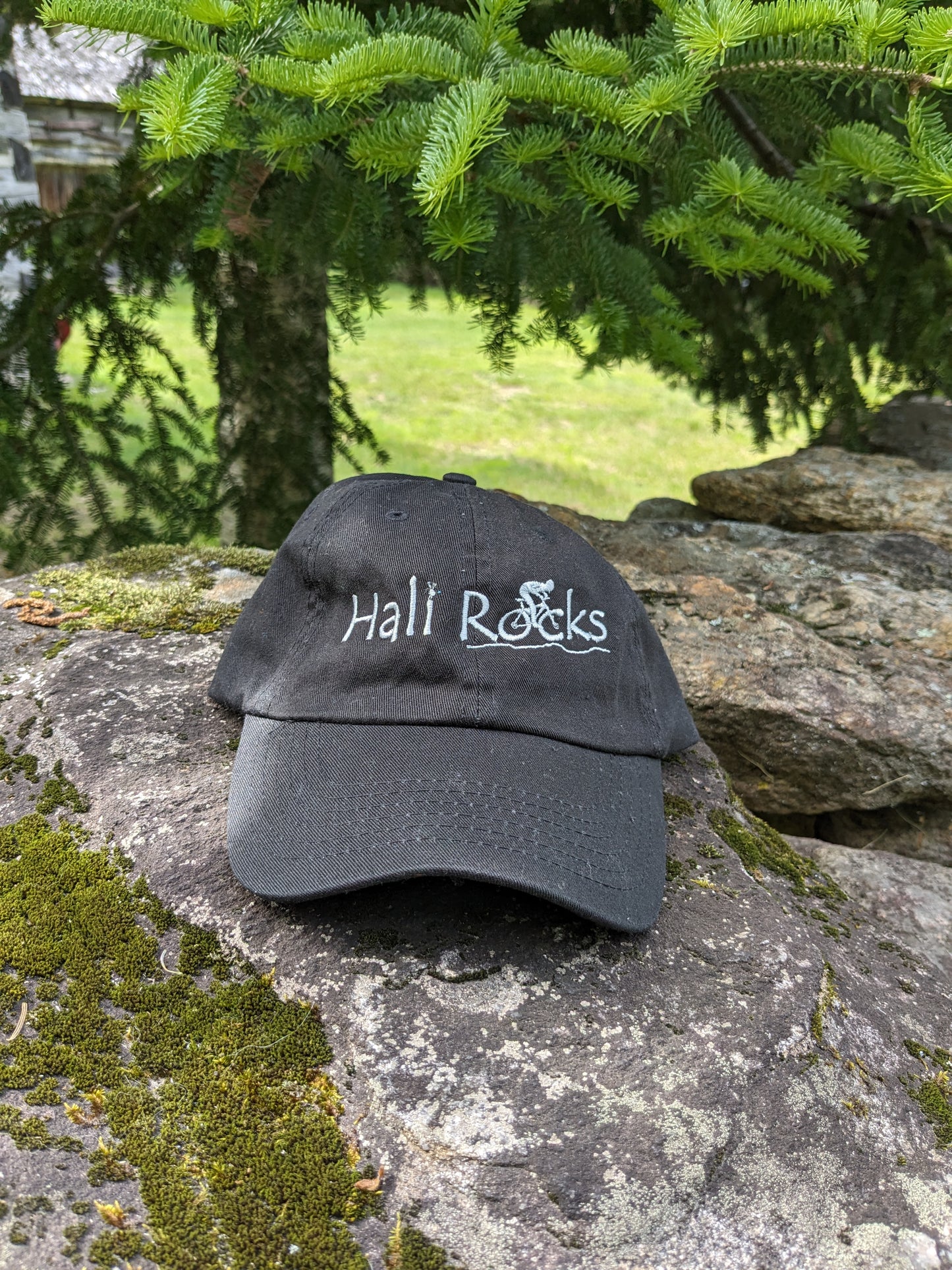 Hat 100% Cotton Hali Rocks Mtb reg curved peak