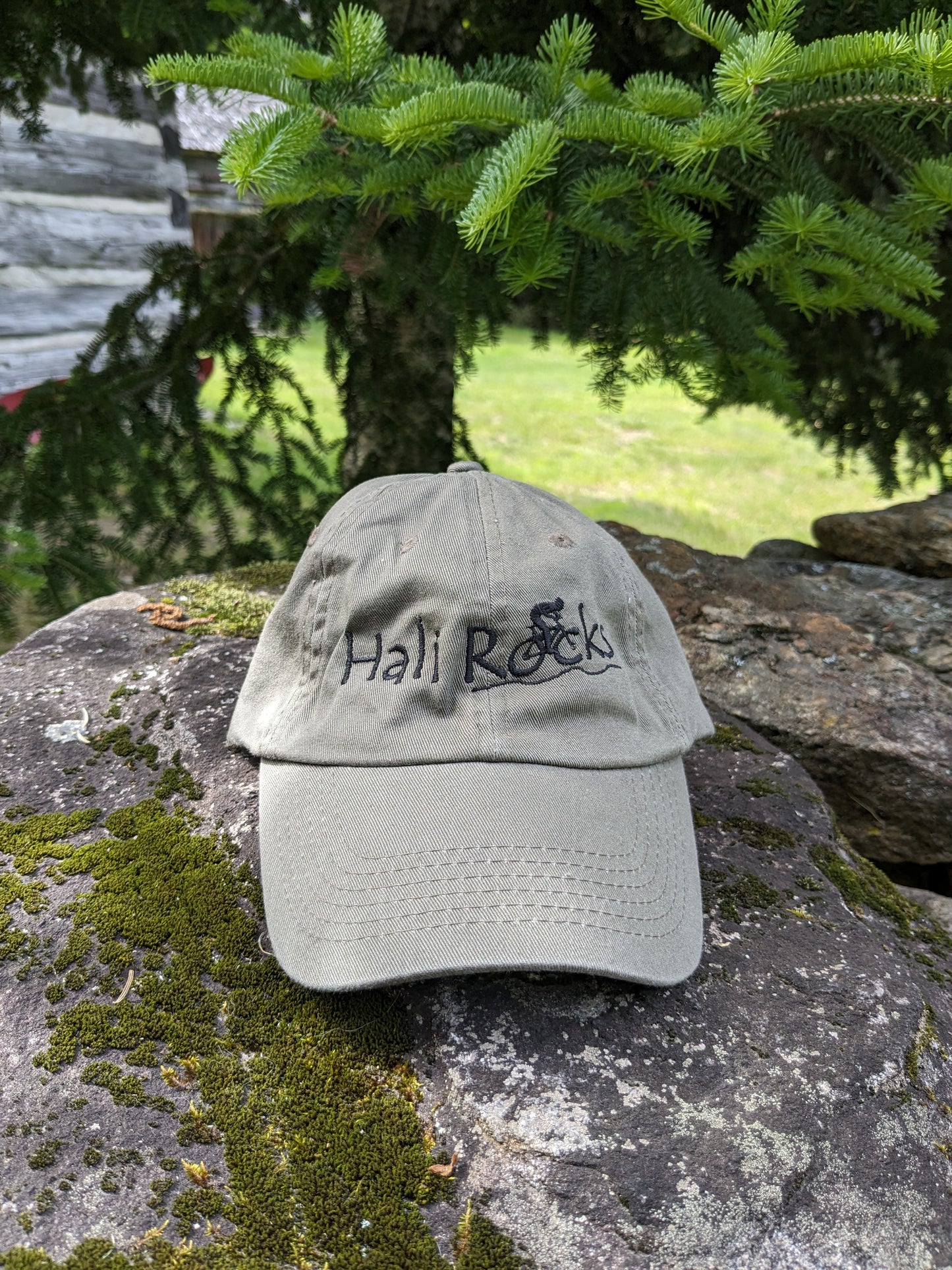 Hat 100% Cotton Hali Rocks Mtb reg curved peak