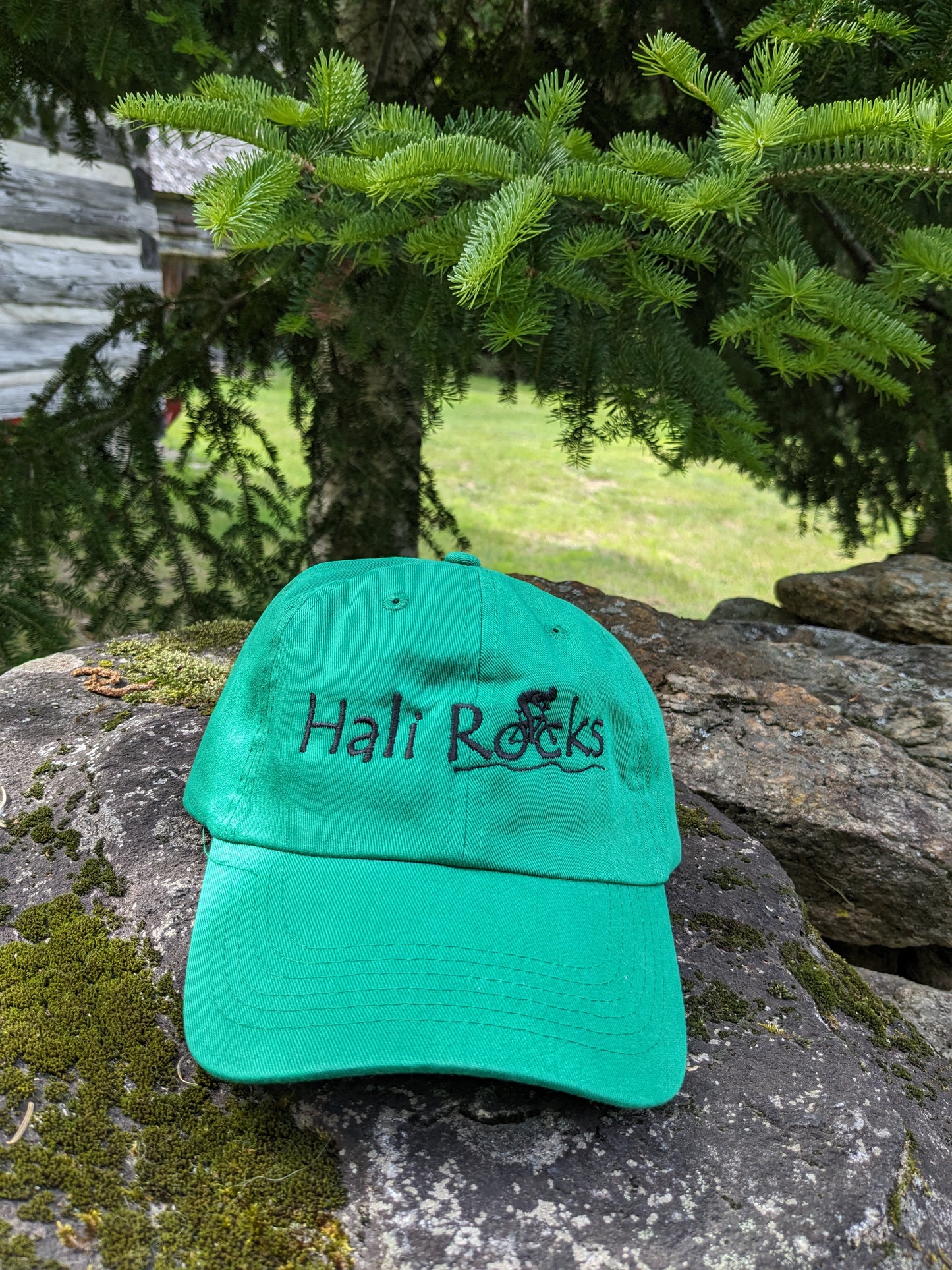 Hat 100% Cotton Hali Rocks Mtb reg curved peak