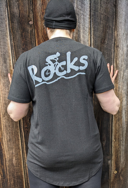Rocks Hemp Long Tail MTB Shirt - Unisex